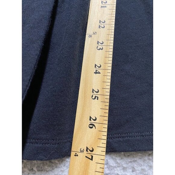 INC Women’s Black Cotton Blend 3 Button Front Short Sleeve  Collar Tunic… - Picture 6 of 6